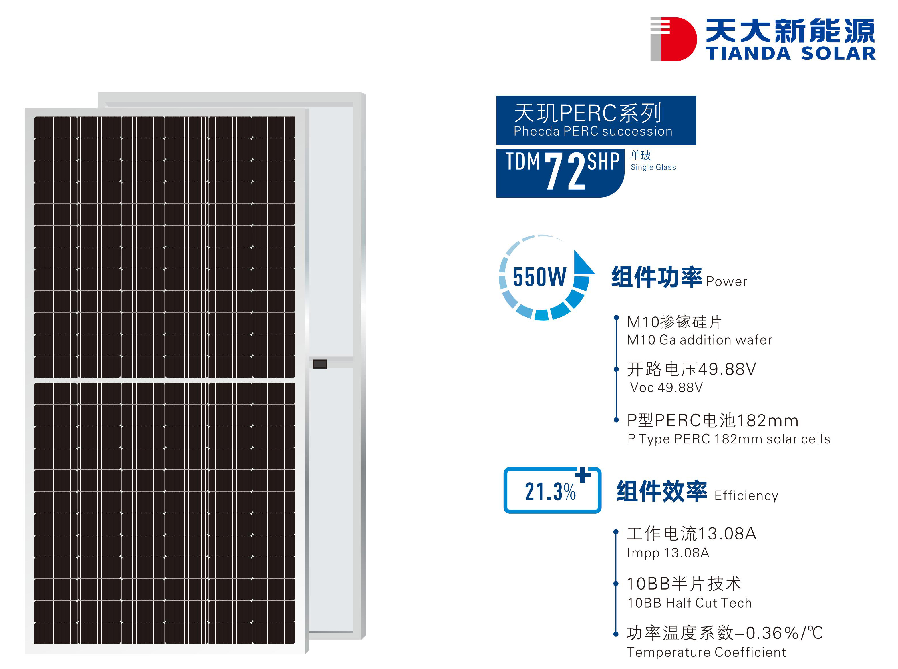 天玑PERC系列TDM 72 SHP